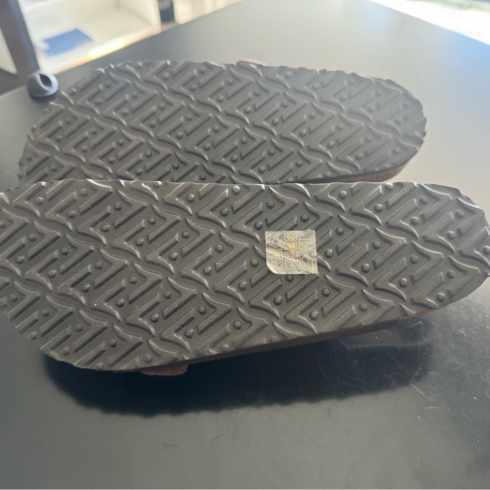 Viking Brown Double Strap Sandals. New, never worn. - Picture 3 of 3